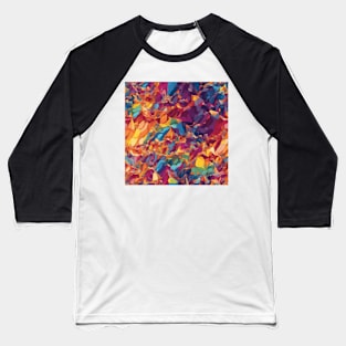 Radiant Color Explosion Baseball T-Shirt